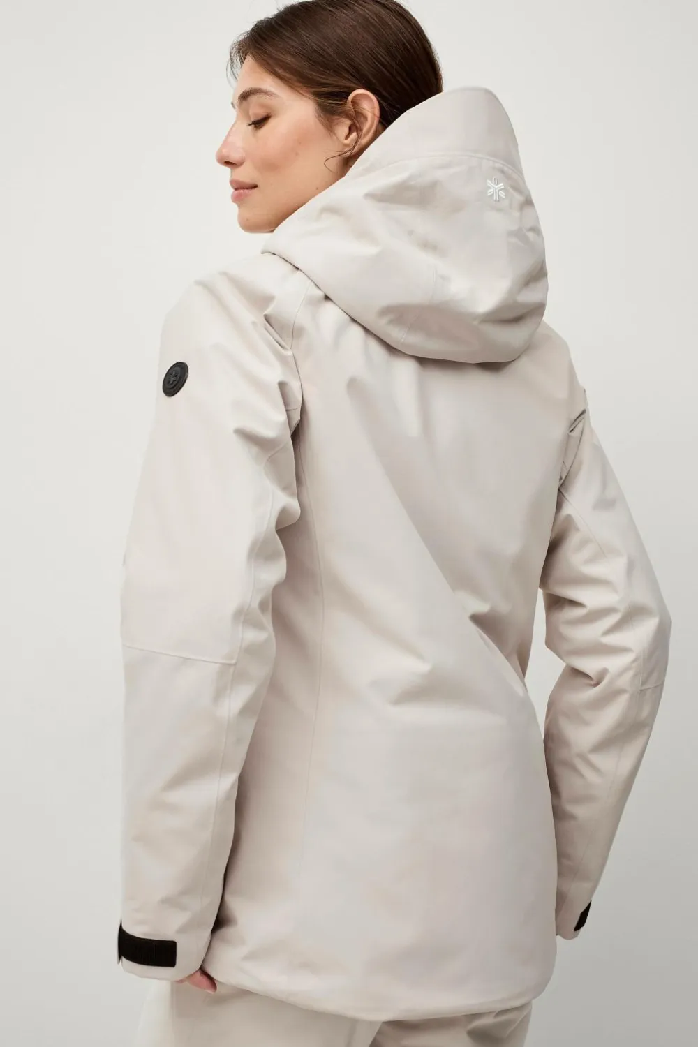 Áhkká Skijakke Ski Jacket W Kitbeige New
