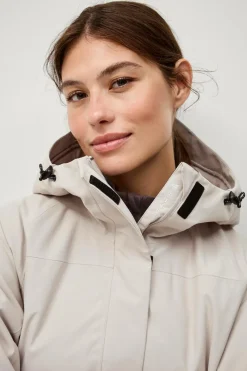 Áhkká Skijakke Ski Jacket W Kitbeige New