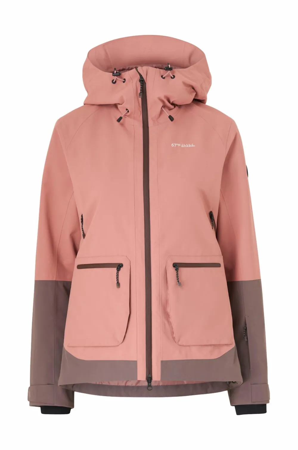 Áhkká Skijakke Ski Jacket W Brunrosa Online