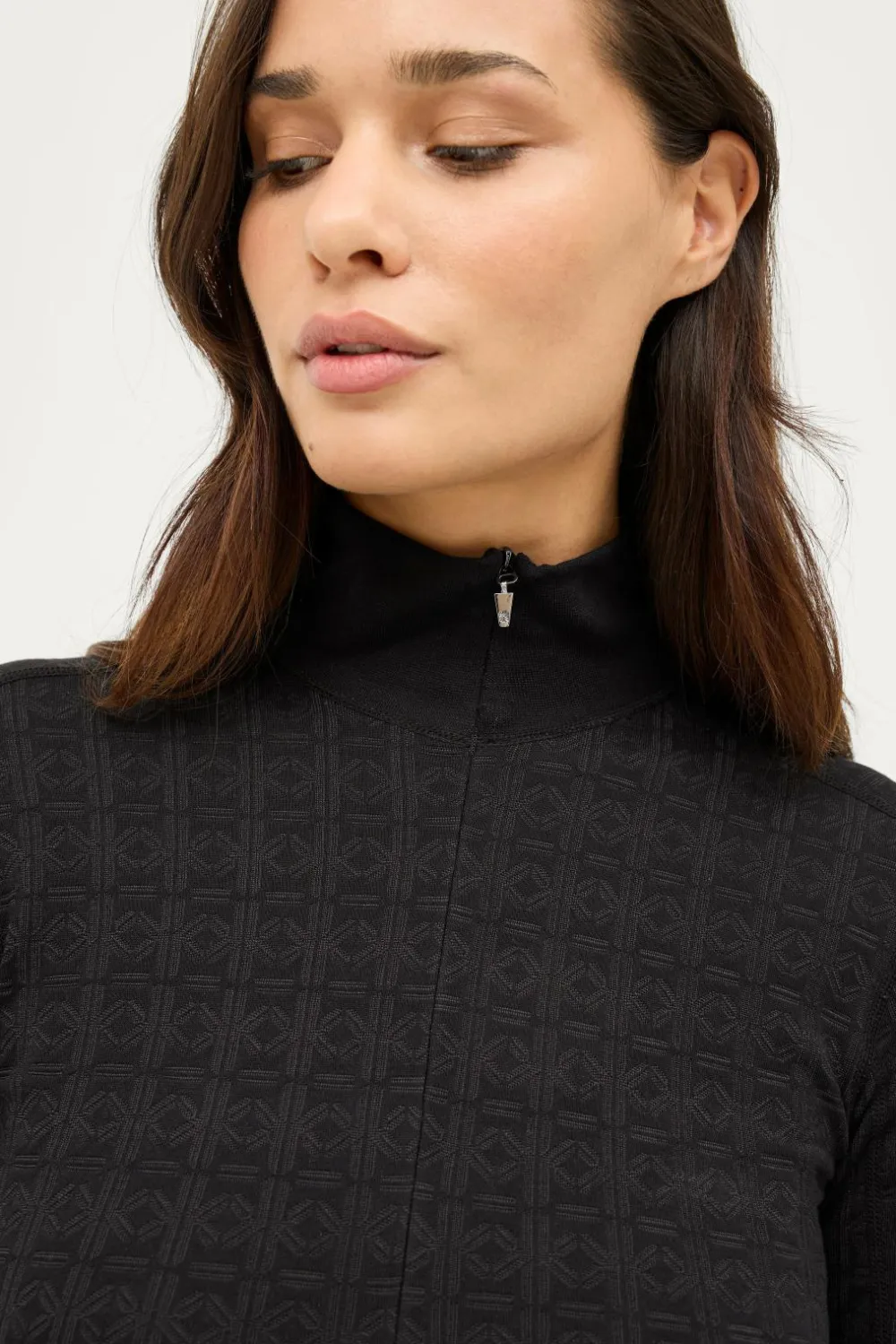 Áhkká Skiundertøj|Skiundertøj>Termisk top Gold Underwear LS Tee Sort