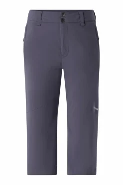 Áhkká Trekkingbukser Lightweight Trekking Capri Mørkegrå Best