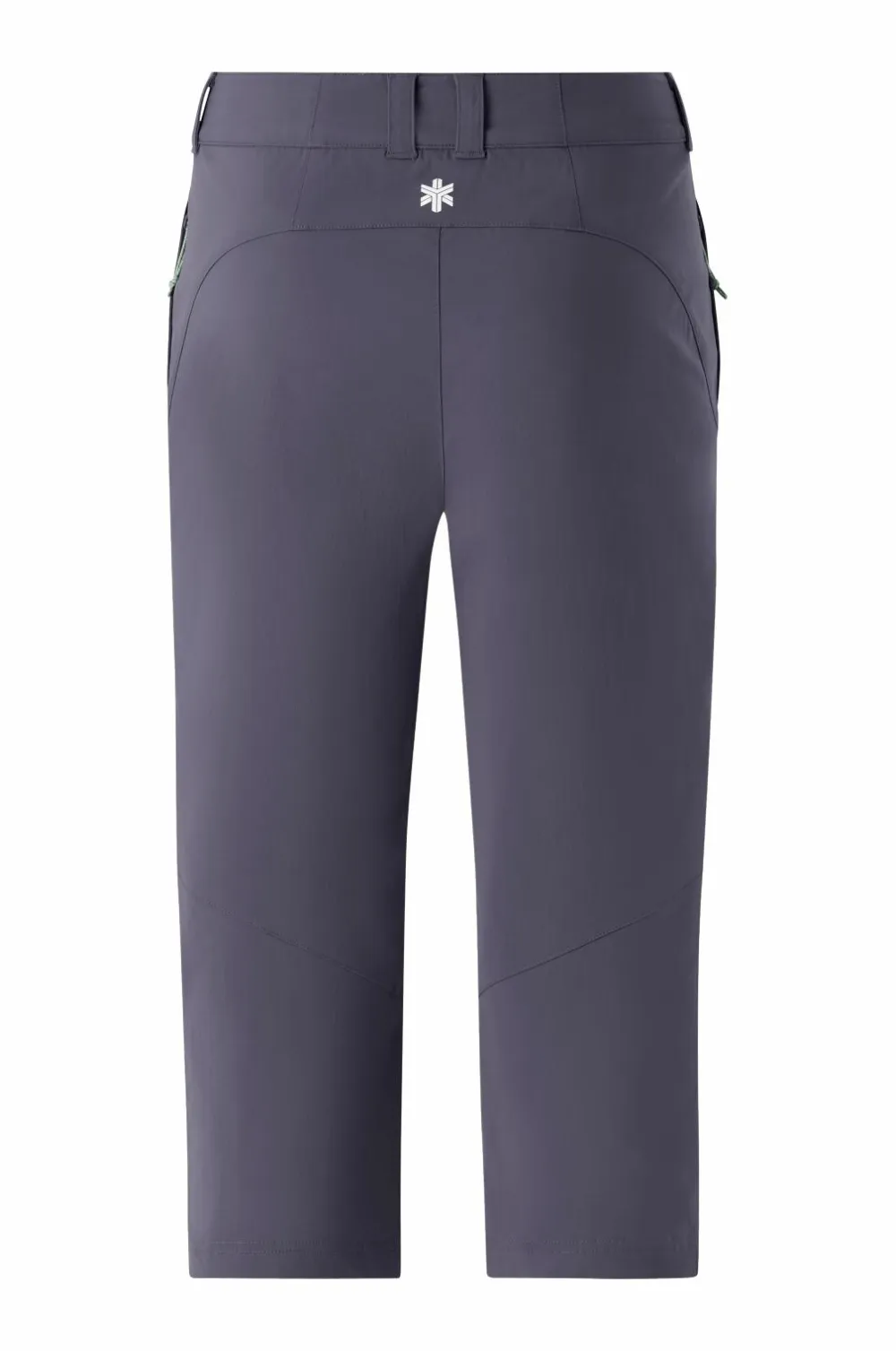Áhkká Trekkingbukser Lightweight Trekking Capri Mørkegrå Best