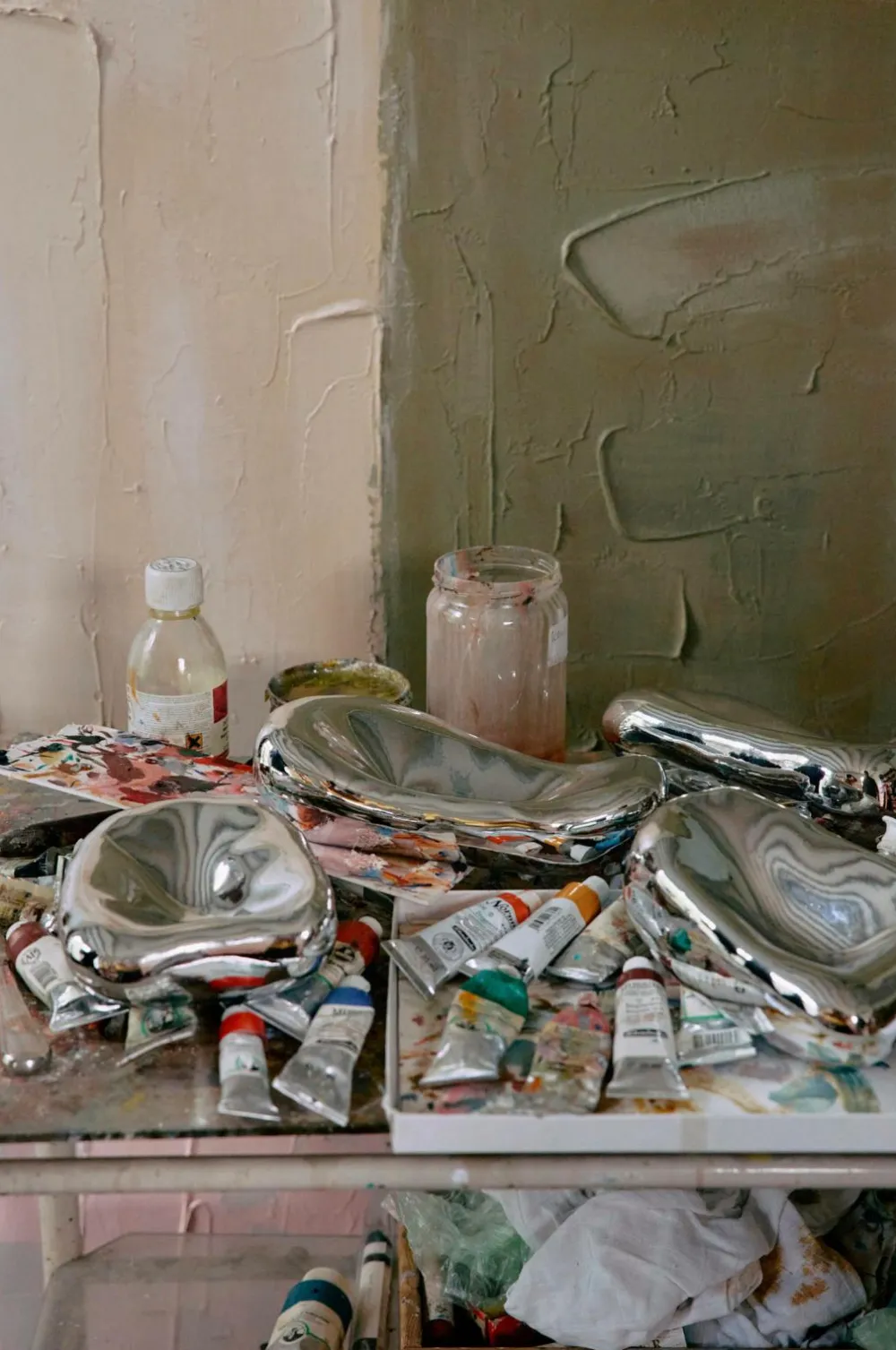 HKliving Pynteting>Glasskulptur , No. 4 Krom