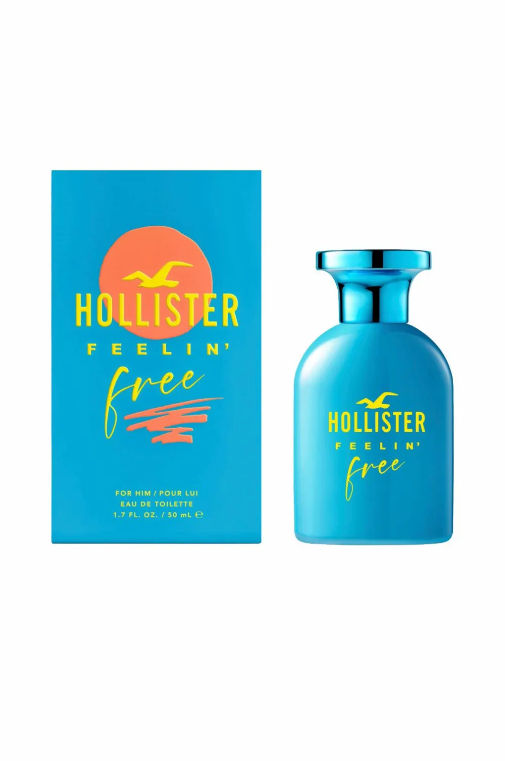 Hollister Feelin Free For Him Eau De Toilette 50 Ml Outlet