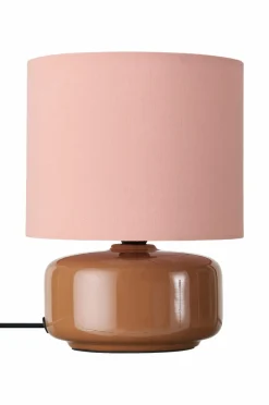 &Home Bordlampe Bobo Brown/ Pink Clearance