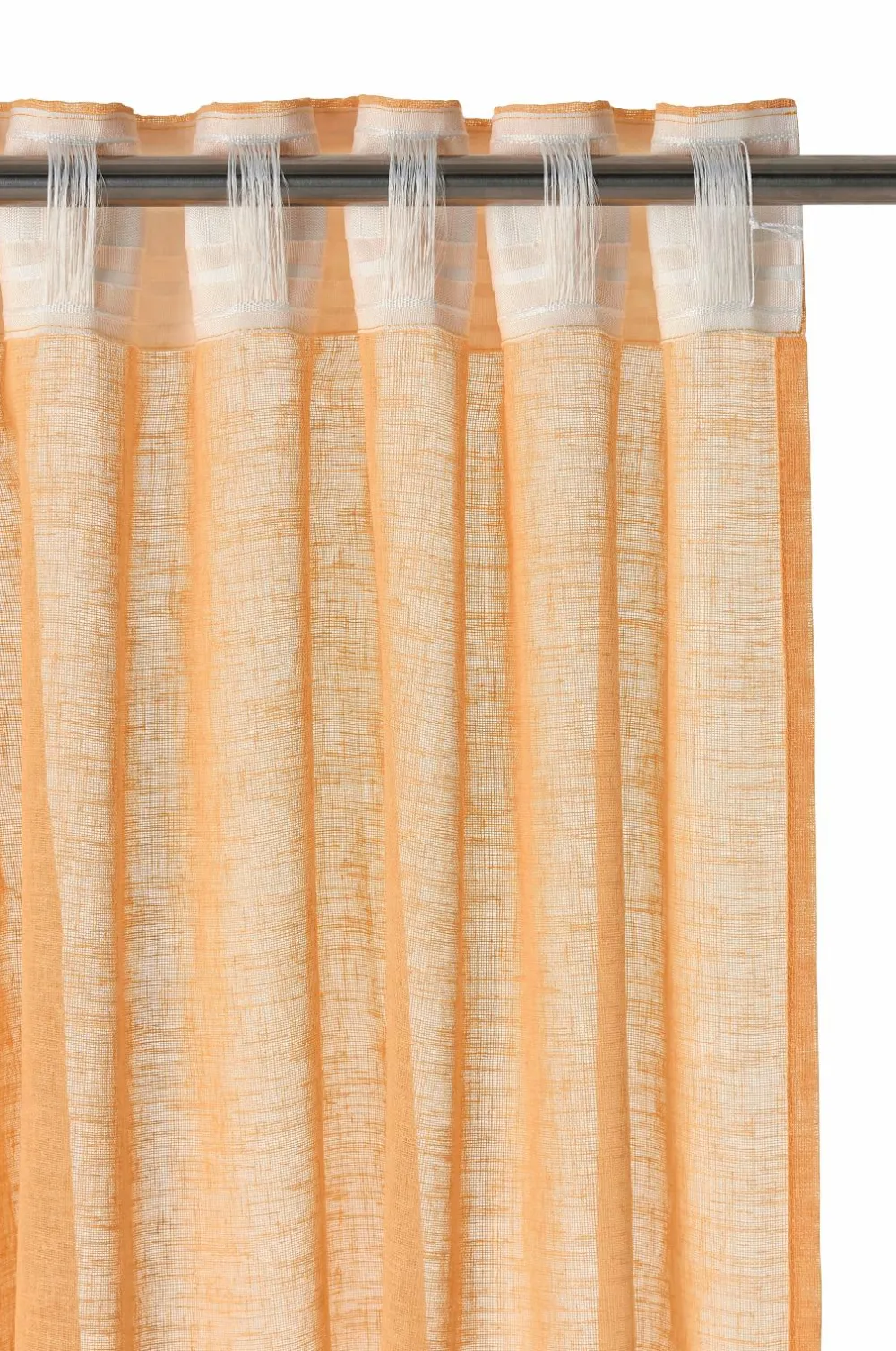&Home Gardinlængde med multibånd Mila 2-pak Rustbeige