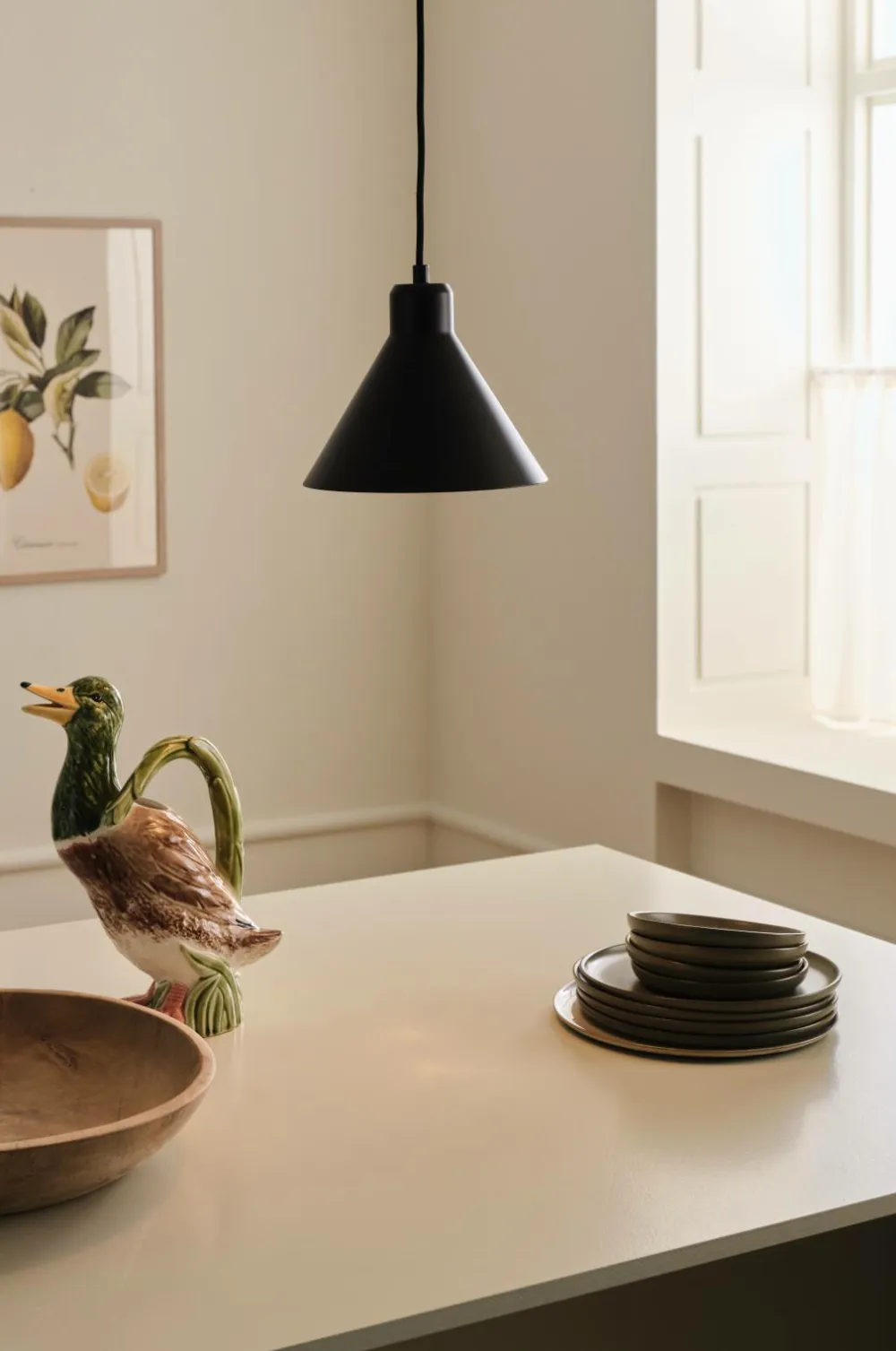 &Home Loftlamper>Loftlampe Noah Sort