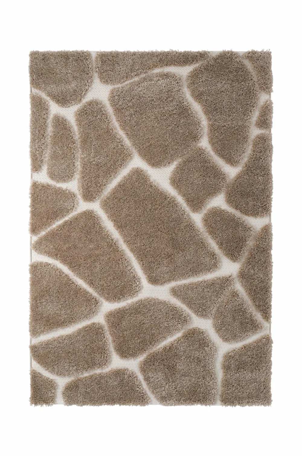 &Home Ryatæppe Alba Stone Hvid Hot
