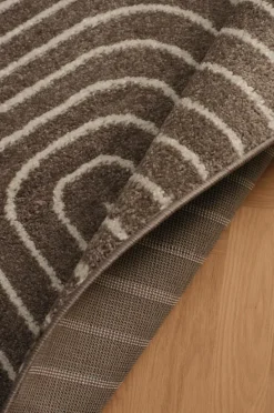 &Home Tæppe Lotus Arches Mørk beige Discount