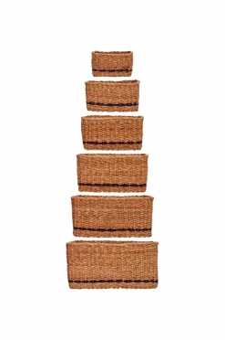 House Doctor Kurve>Opbevaringskurve, Hdsquares, 38 cm 6-p Natur