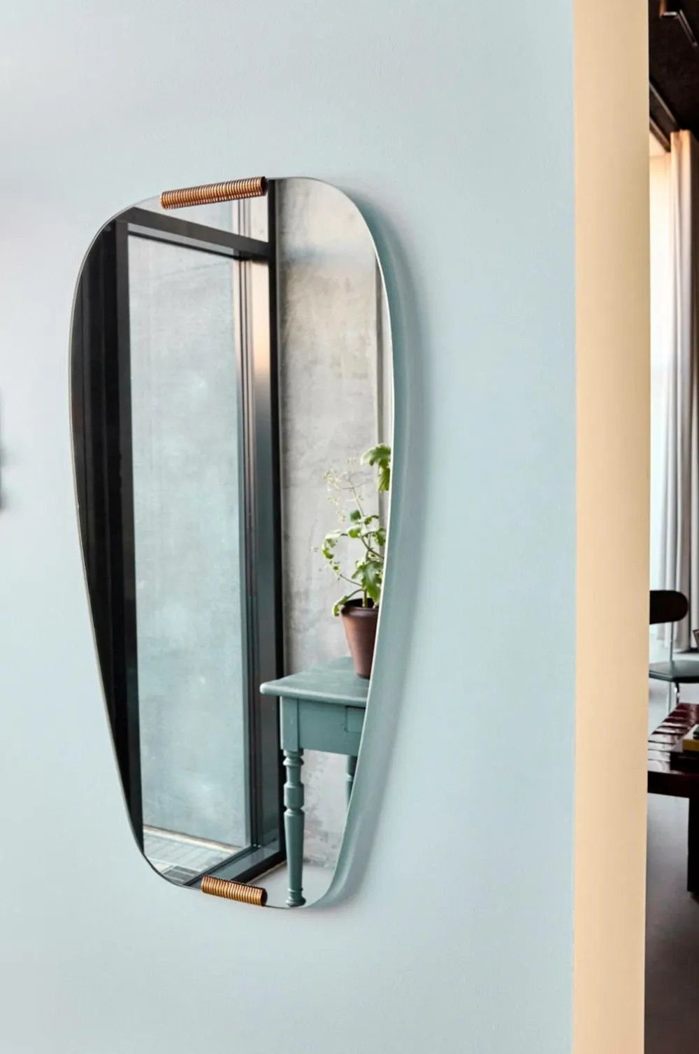 House Doctor Spejle>Spejl, Hdclips, 54,5x100 cm Gylden