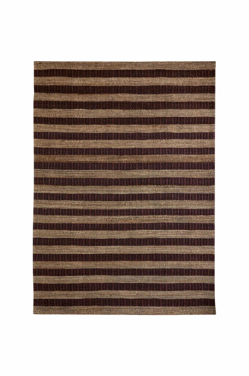 House Doctor Jute- & Sisaltæpper>Tæppe, Hdblock, 160x230 cm Brun, naturlig