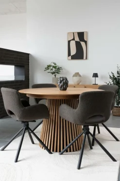 House Nordic Kurve Aosta - sæt med 2 Naturlig Outlet