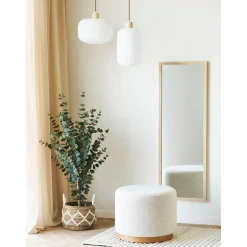 House Nordic Puf, Daisy Beige Best