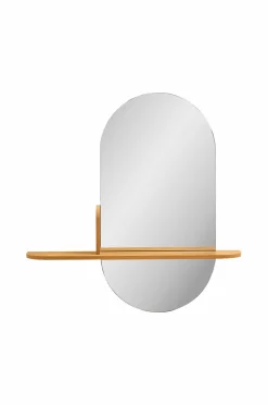 House Nordic Spejle>Spejl med hylde , Barco Beige