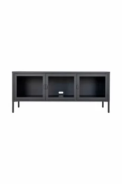 House Nordic Tv-bænk Brisbane Sort mat sort Clearance
