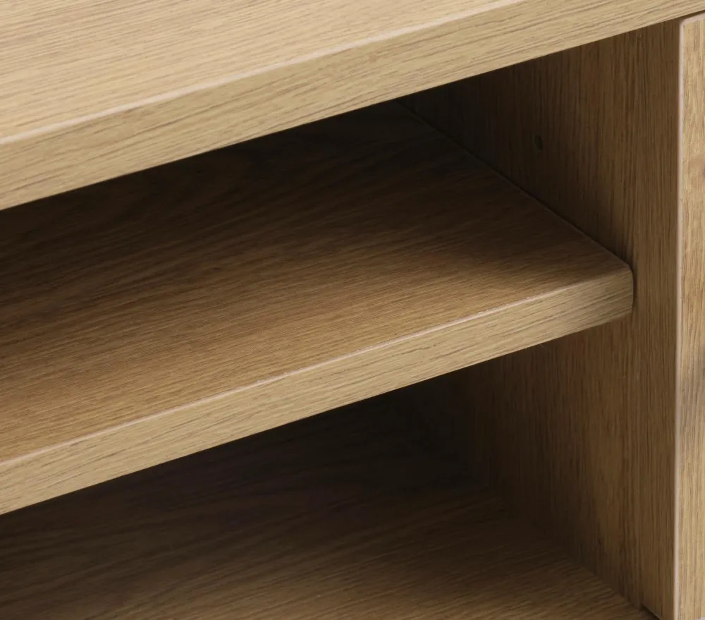 Håum TV-BÆNK Brooklyn 43 x 120 x 40 CM Natural oak Discount