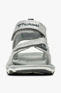 Hummel Sandaler Sandal Glitter Jr Sølvfarvet Best