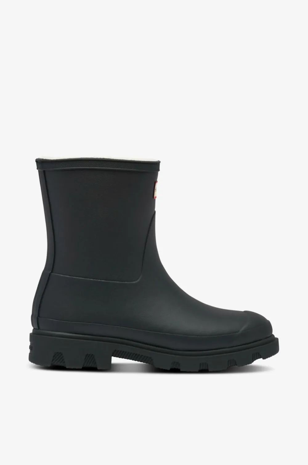 Hunter Gummistøvler Unisex Downpour Short Insulated Boot Black