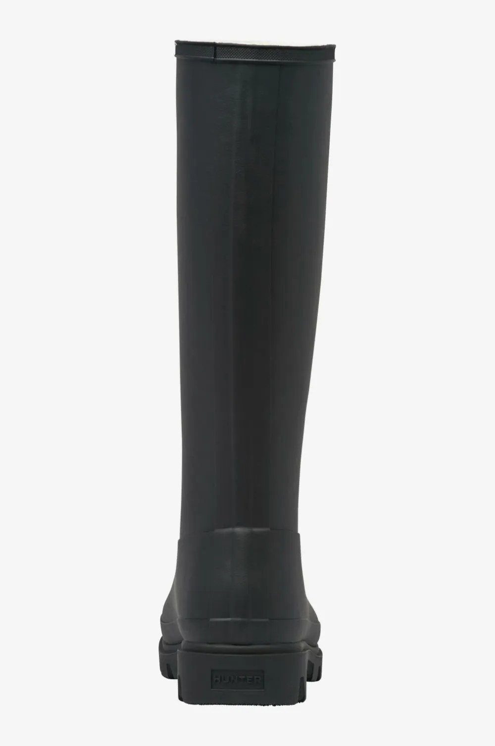 Hunter Gummistøvler Unisex Downpour Tall Insulated Boot Black Sale