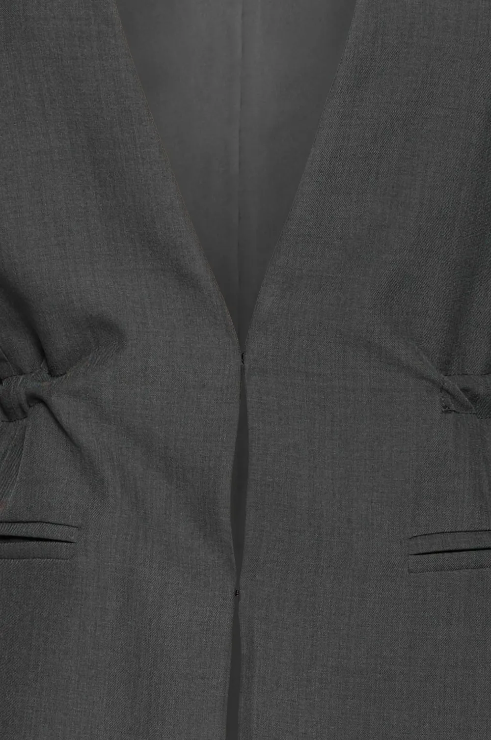 ICHI Blazere & Veste>Blazer ihFava BL Dark grey melange