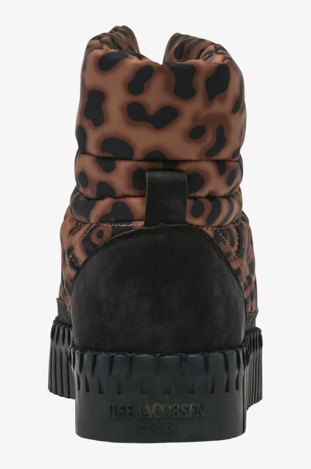 Ilse Jacobsen Vinterstøvler Tulip Padded Winter Brown Panthera Print Black Hot