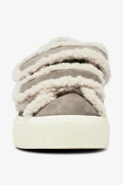 INUIKII Kondisko Shearling Low Velcro Grey Outlet