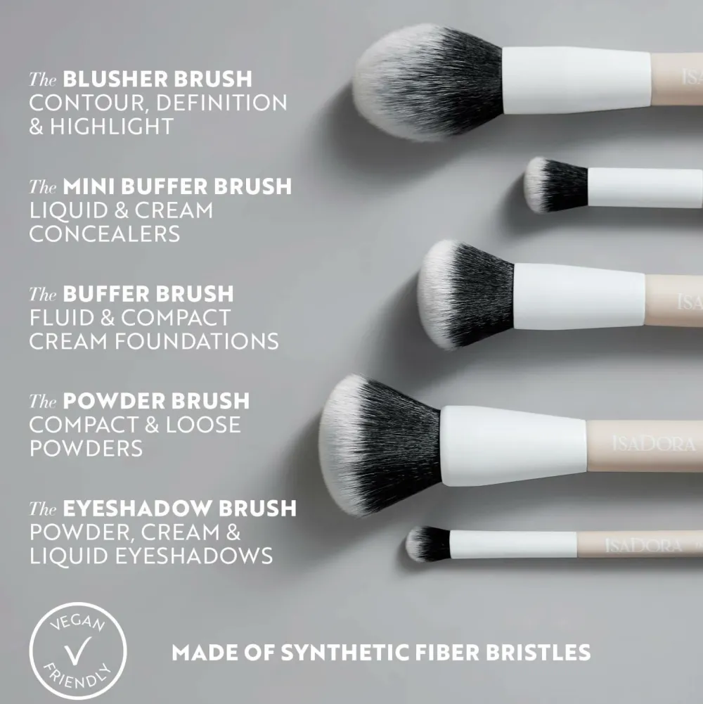 IsaDora Makeupbørster>The Buffer Brush No color