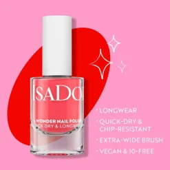 IsaDora The Wonder Nail Polish Quick Dry & Longwear 100 Pearly Frost Sale