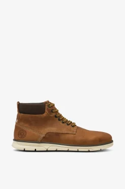 Jack & Jones Boots & Støvler>Ankelstøvler jfwTubar Leather SN Honey