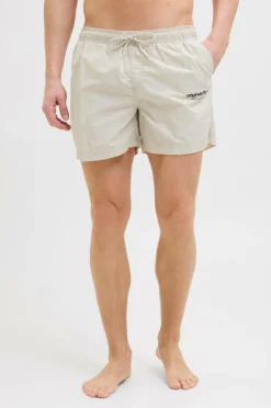 Jack & Jones Badebukser jpstNaxos jjSwim Shorts Vesterbro Moonbeam Hot