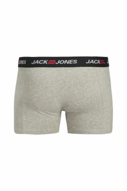 Jack & Jones Undertøj>Boksershorts jacCorp Old Logo Trunks 7-pak Light grey melange