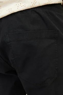 Jack & Jones Bukser jpstKane jjSummer Linen Blend Jogger Black Clearance