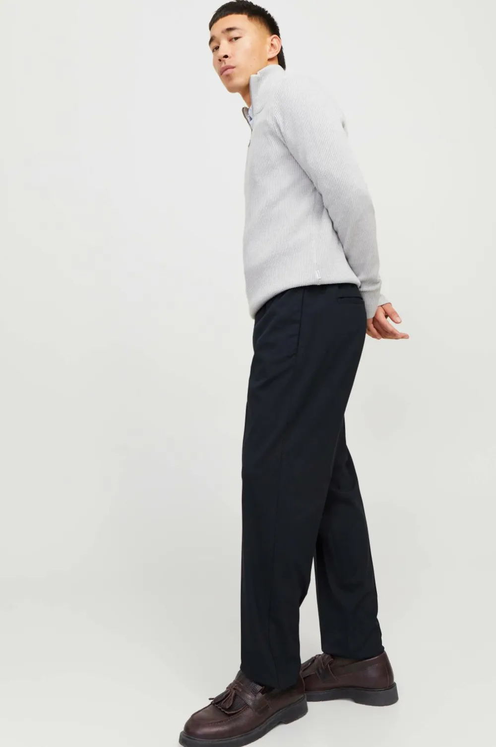 Jack & Jones Bukser>Bukser Jpstkane Edwin Jogger Noos Dark navy