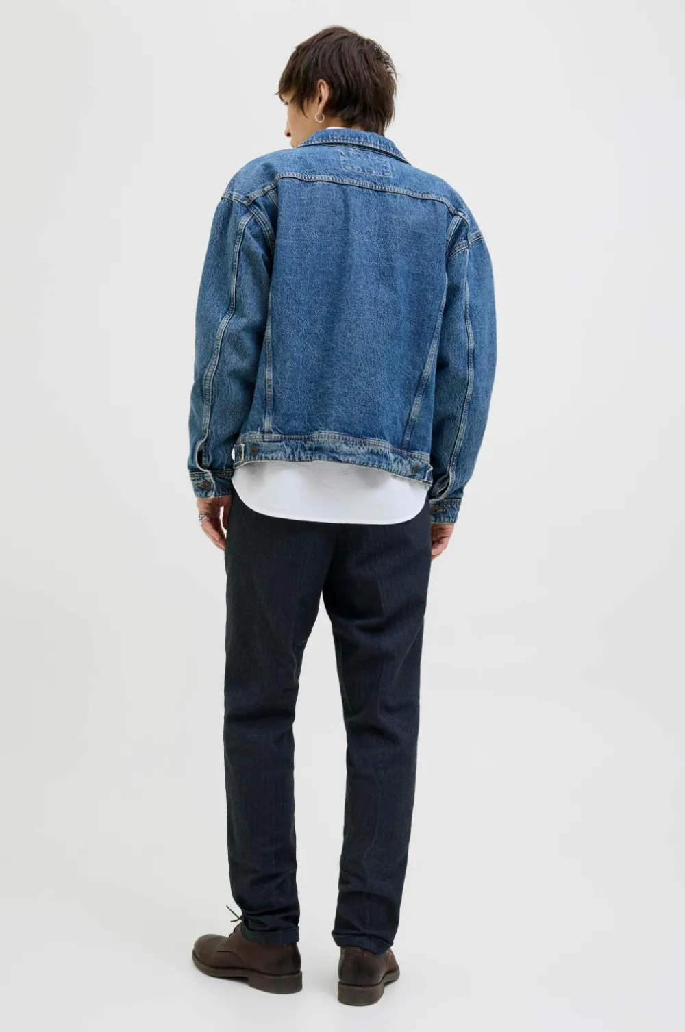 Jack & Jones Bukser>Bukser jpStace Henry Chino SN Navy blazer