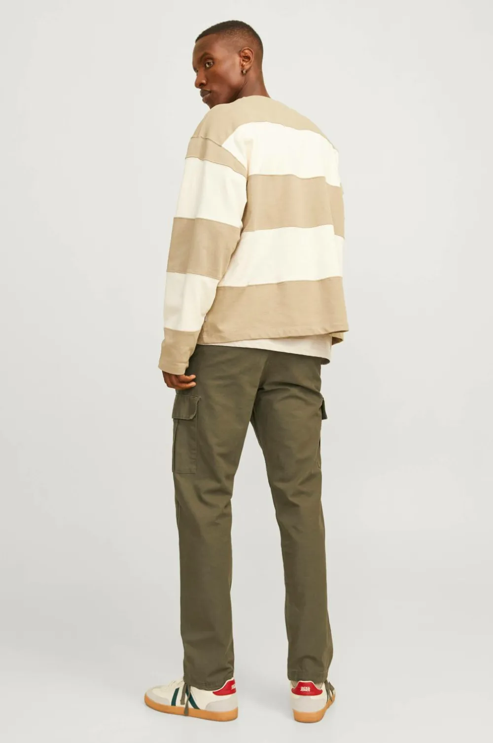 Jack & Jones Bukser>Cargobukser jpstKane jjBarkley Cargo Pant Olive night