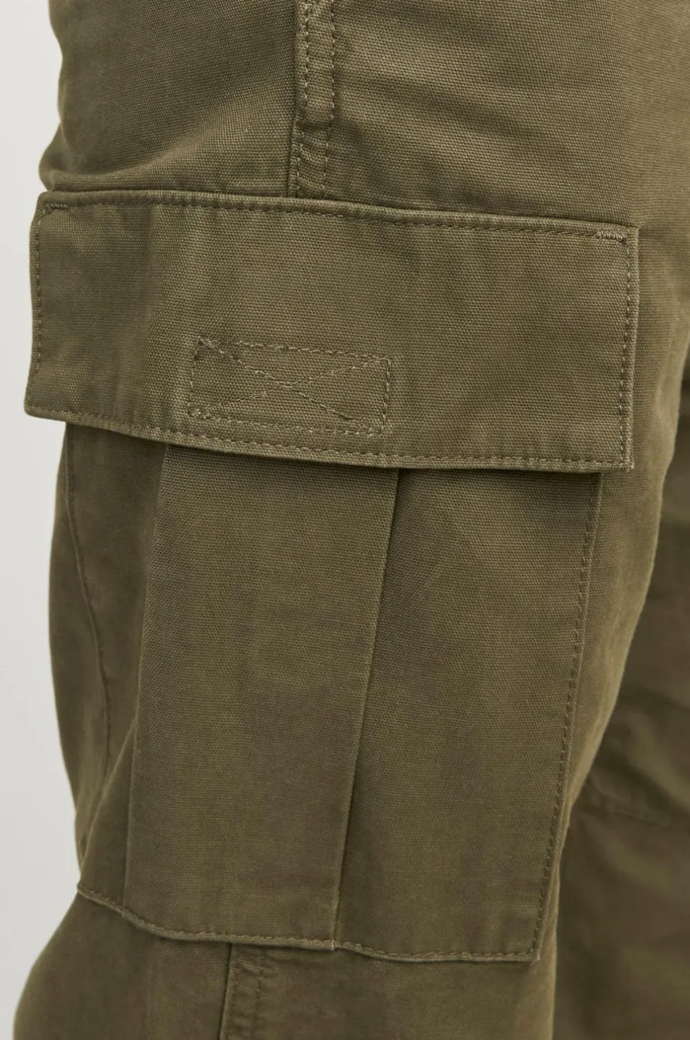 Jack & Jones Bukser>Cargobukser jpstKane jjBarkley Cargo Pant Olive night