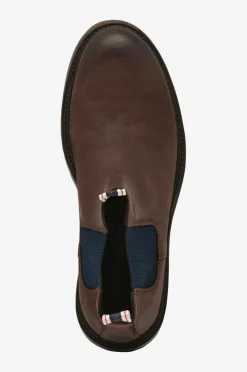 Jack & Jones Boots & Støvler>Chelseaboot jfwLeyton Leather SN Brown stone