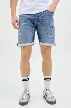 Jack & Jones Denimshorts jjiRick jjIcon I.K. Shorts GE 136 S Blue denim Hot
