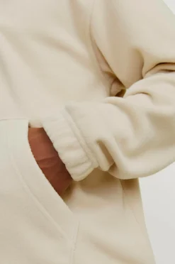 Jack & Jones Fleecetrøje jorVesterbro Fleece Quarter Zip Oatmeal Outlet