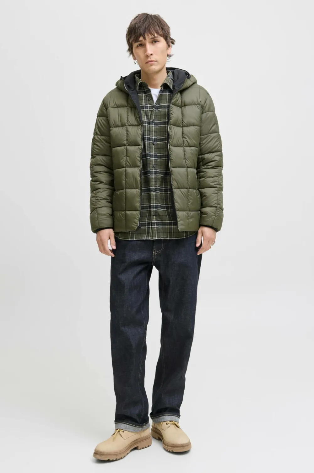 Jack & Jones Jakke jjeBrook Reversible Jacket SN Black Outlet