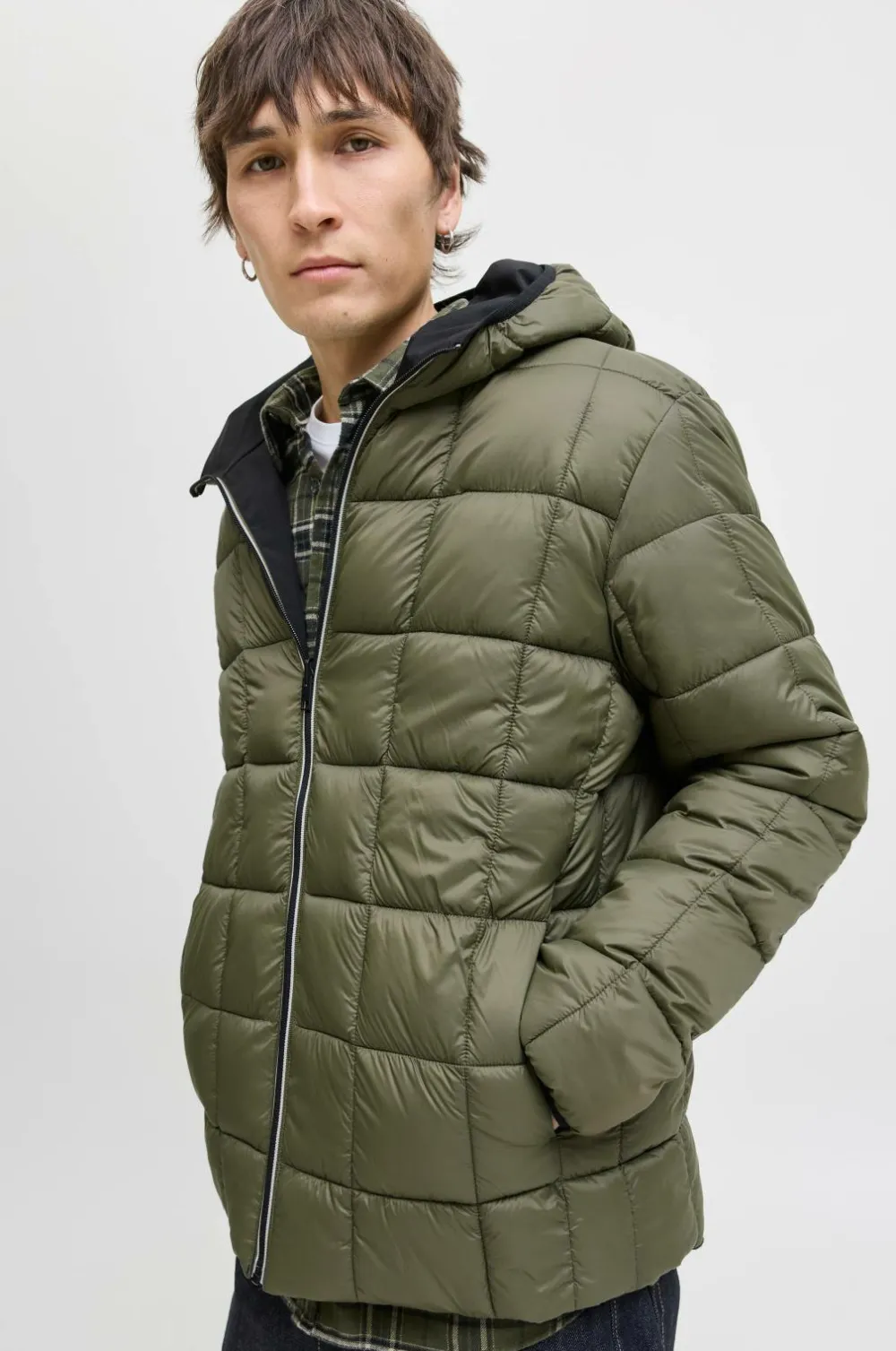 Jack & Jones Jakke jjeBrook Reversible Jacket SN Black Outlet
