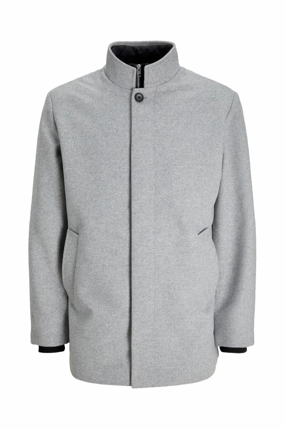 Jack & Jones Jakke jjeHarrison Wool Jacket SN Light grey melange Online