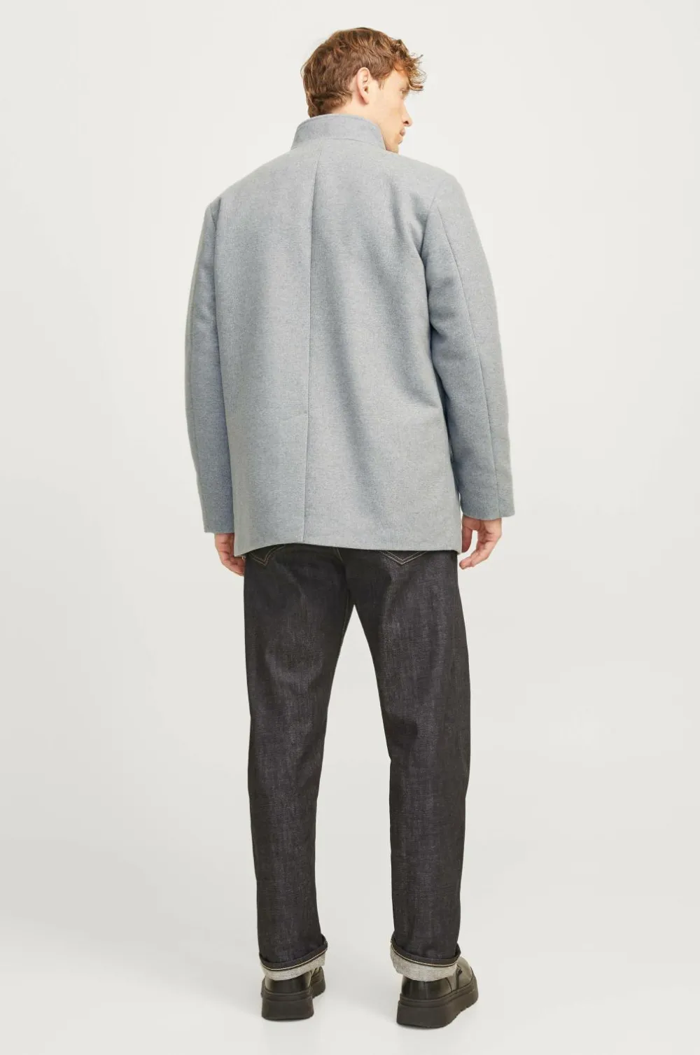Jack & Jones Jakke jjeHarrison Wool Jacket SN Light grey melange Online