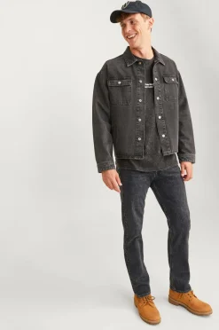 Jack & Jones Jeans jjiChris jjClassic AM 079 Lid Black denim New