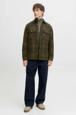 Jack & Jones Overskjorte jprRayle Melange Check Peat