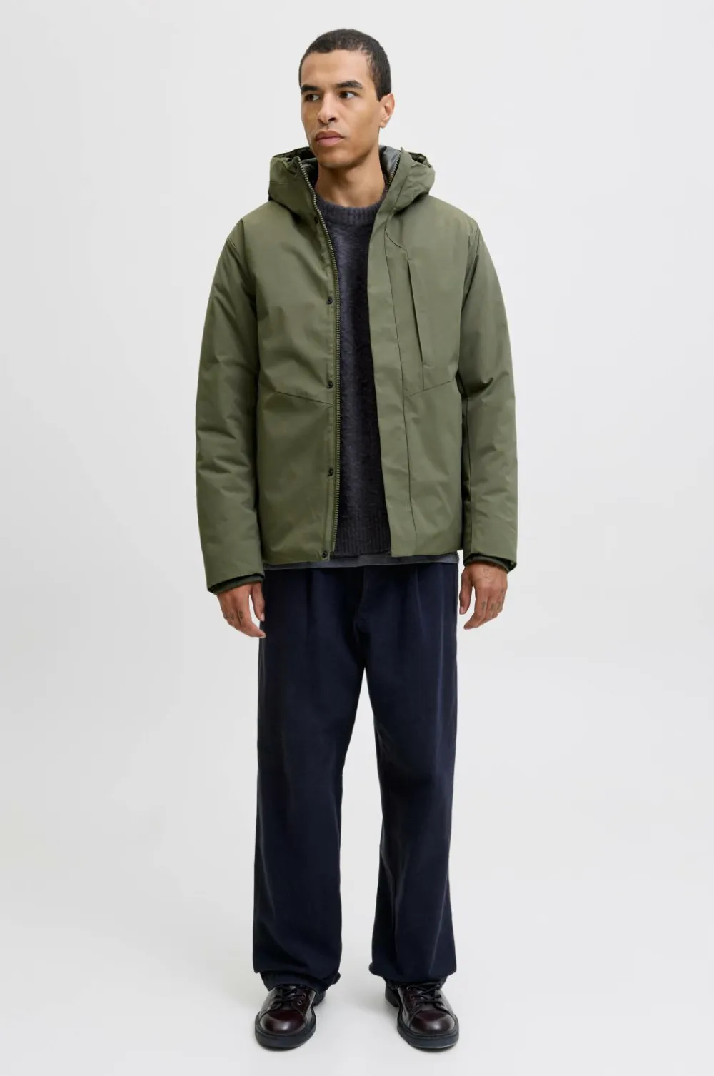 Jack & Jones Jakker & Frakker>Parka jjeKeen Jacket Aw25 SN Grape leaf