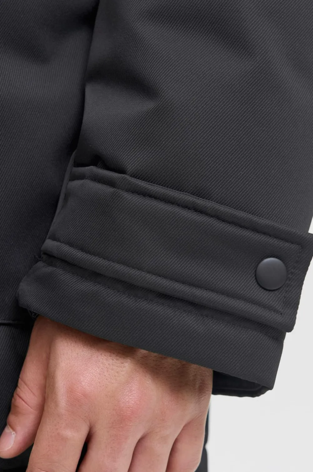 Jack & Jones Jakker & Frakker>Parka jjCharlie Detachable Faux Fur Black