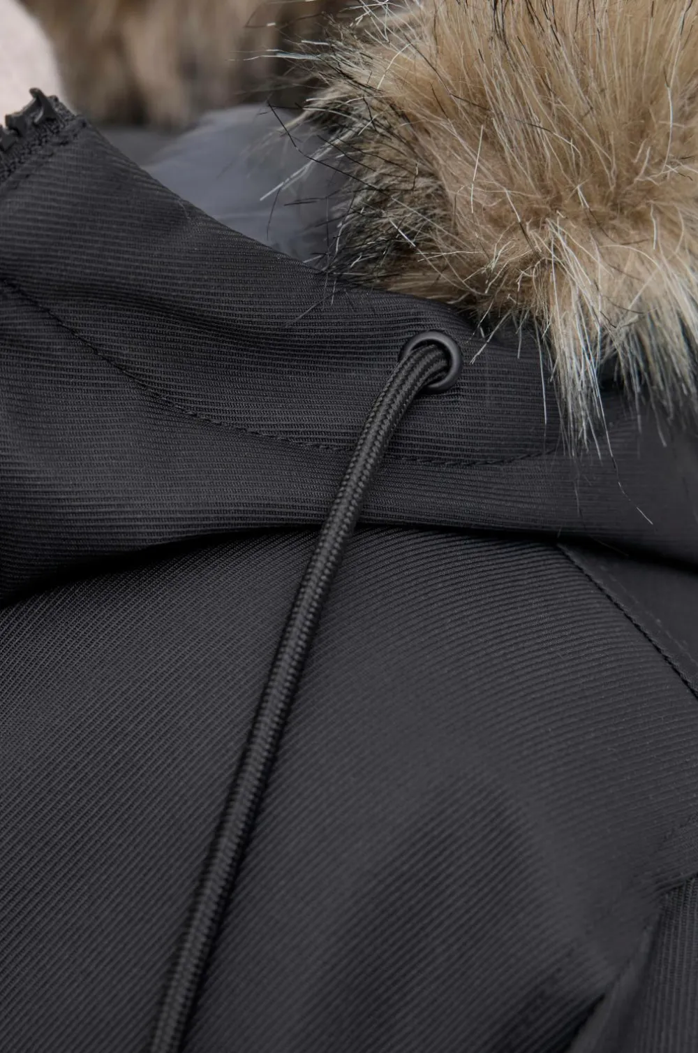 Jack & Jones Jakker & Frakker>Parka jjCharlie Detachable Faux Fur Black