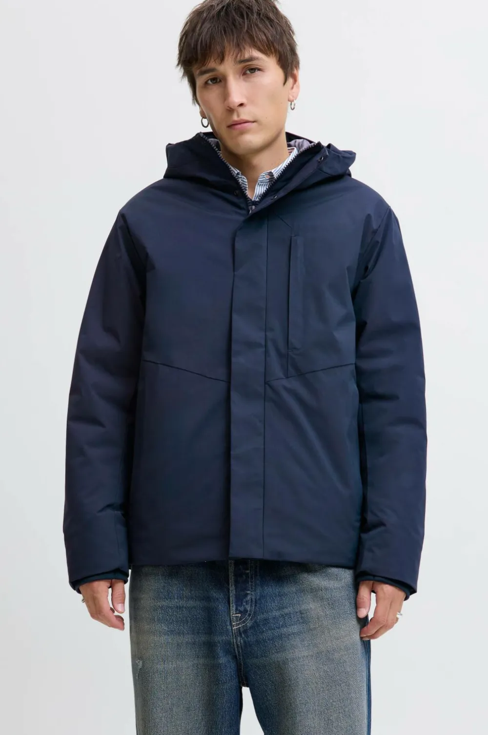 Jack & Jones Jakker & Frakker>Parka jjeKeen Jacket Aw25 SN Sky captain